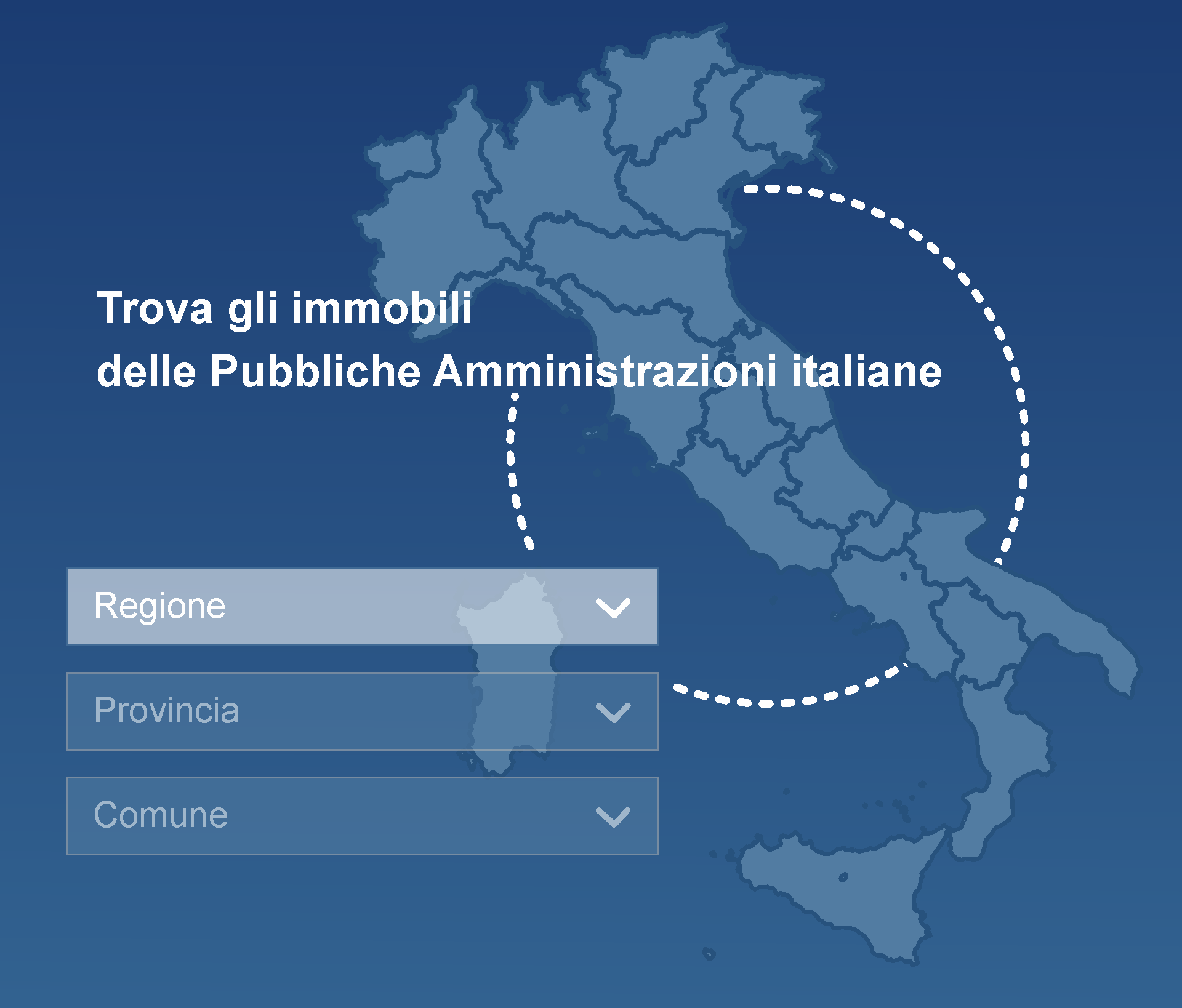 Trova gli immobili delle Pubbliche Amministrazioni italiane